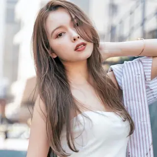 ロング カラー パーマ ヘアアレンジ メンズ キッズ ネイル マツエク・マツパ アイブロウ 丁寧なカウンセリング 🌿Chiemi🌿のヘアスタイル