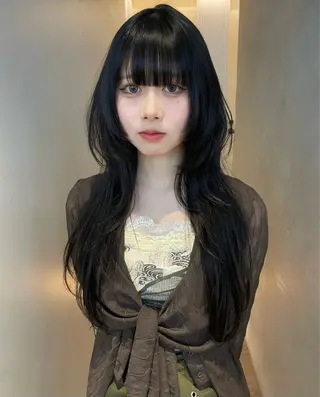 セミロング ハイトーン/レイヤー /senaのヘアスタイル