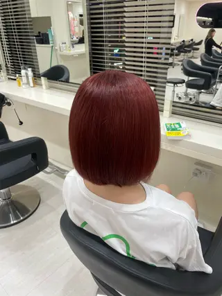 ショート カラー 🤍韓国大人っぽ ベージュMAI🤍のヘアスタイル