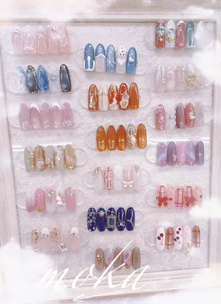 ネイル 胡蝶蘭レディースサロ ンNailMOKAのネイルデザイン