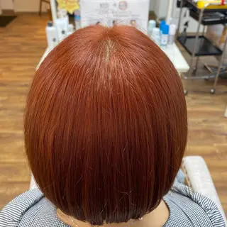 カラー 大場 優のヘアスタイル