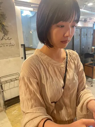 ショート さの あやねのヘアスタイル