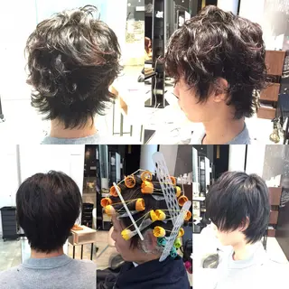 ショート メンズ Re:ta KANZOのヘアスタイル