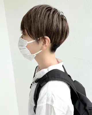 ショート Strawberry所属・原田 志保のヘアスタイル