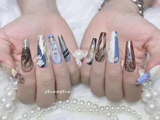 ネイル moomi nail スカルプ専門のネイルデザイン