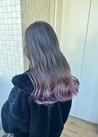 カラー セミロング 🫧【公式】 Lig.横浜🫧のヘアスタイル