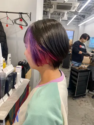 ショート カラー 🐾Libero🐾 柏　KONOMIのヘアスタイル