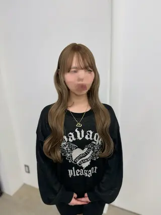 カラー Meena by urban.所属・艶カラー/髪質改善 /名駅/KONOKAのヘアスタイル