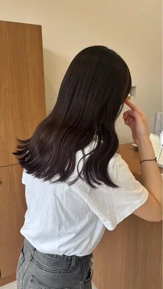 ロング ヘアアレンジ 能勢 莉里花のヘアスタイル