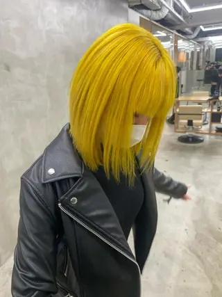 ショート カラー yiye 青山所属・無料カットモデル募集 🌱ひょうがのヘアスタイル