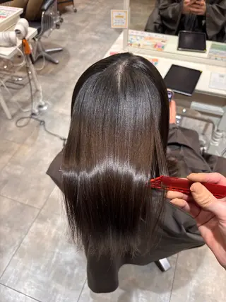 ロング 髪質改善 田中大貴のヘアスタイル