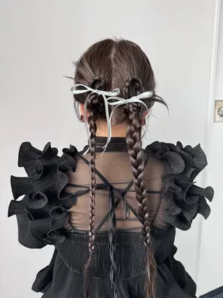 ロング ヘアアレンジ Nico所属・ご予約は2月まで！ maho‪🐈🎀のヘアスタイル