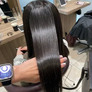 セミロング パーマ メンズ 🦋髪質改善 今宮梨沙🦋のヘアスタイル