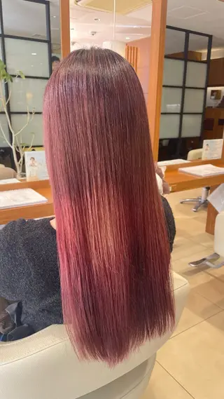 ロング 根本 龍也のヘアスタイル