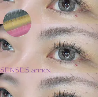 マツエク・マツパ SENSES_ WAKAのマツエク・マツパデザイン