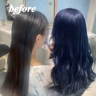 ロング カラー 🦋ブリーチ/カラー 専門Aya💖のヘアスタイル