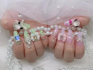 ネイル ETERNA Nail 銀座店【パラジェル/フィルイン/チップ長さだし/マグネット/ニュアンス】所属・ア カリのネイルデザイン