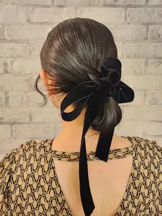 ヘアアレンジ セミロング ESTELA所属・ESTELA... OHARA のヘアスタイル