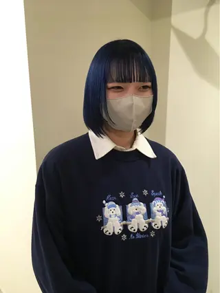 ミディアム natsuki /HUI 金山のヘアスタイル