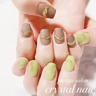 ネイル Crystal Nailのネイルデザイン