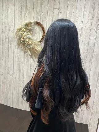 ロング カラー 🦋店長🦋 ほんさわ みずきのヘアスタイル