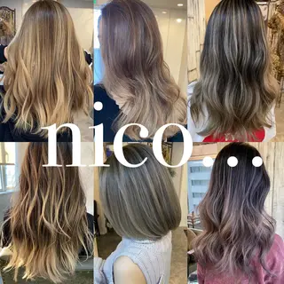 カラー hair studio nico...所属・アイラッシュニコ 麻生のマツエク・マツパデザイン