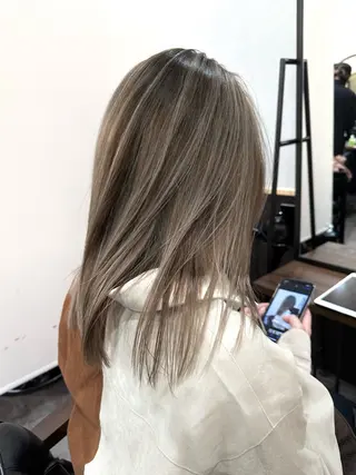 ミディアム 💖透明感カラー HAYATO💖のヘアスタイル