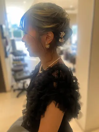 ヘアアレンジ 山田 みかのヘアスタイル