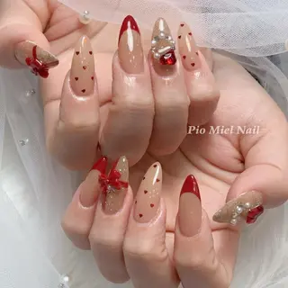 ネイル HANA 長さだしのネイルデザイン