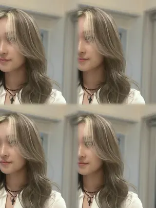 ロング カラー 🤍ハイライト/ レイヤー/銀座🤍のヘアスタイル