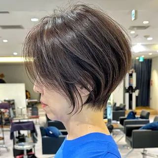ショート ✨大人ショート専門 /カットモデル/銀座のヘアスタイル