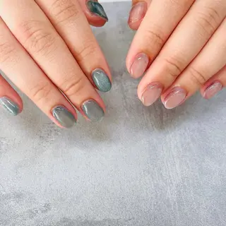 ネイル ニュアンス🌿‬ Aivy./アイビーのネイルデザイン