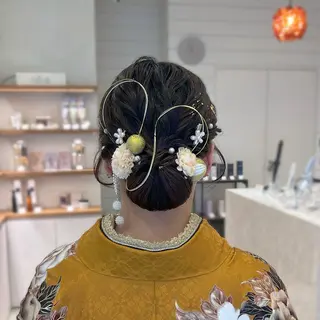 ヘアアレンジ Rion/渋谷 /ブリーチなしカラーのヘアスタイル