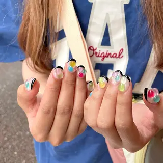 ネイル 新井 ひなののネイルデザイン