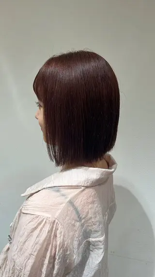 ミディアム CLIQUE　有木 七虹のヘアスタイル