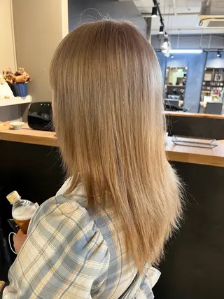 ロング カラー daiki 原宿のヘアスタイル