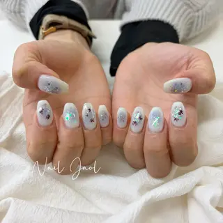 ミディアム nail jaol池袋店所属・ネイルJaol 池袋のネイルデザイン