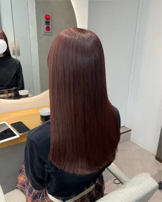 ロング カラー 澤 佑華 🎀 透明感カラーのヘアスタイル