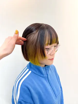 ショート 丸田 美沙希のヘアスタイル