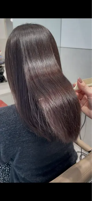 セミロング カラー SALOWIN池袋East店4F所属・池袋/髪質改善 /岸田恵のヘアスタイル