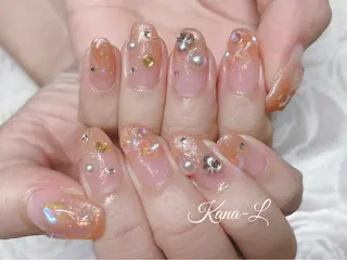 ネイル 芦辺 香奈のネイルデザイン