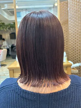 カラー ショート/ボブ️🩵 似合わせ 武田藍花のヘアスタイル