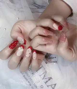 ネイル 長さだし専門店 M2 rikaのネイルデザイン