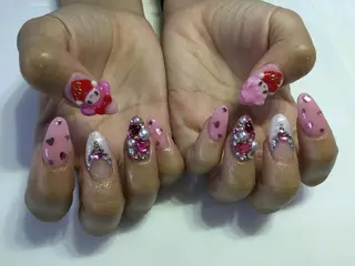 ネイル 💎🐰 saki. m 🐰💎のネイルデザイン