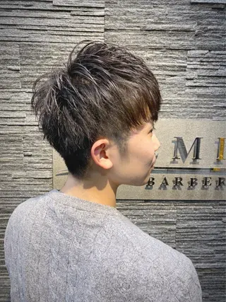 ショート メンズ 山田 哲平のヘアスタイル