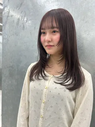 ロング カラー BASSA池袋 Rera/レイヤーのヘアスタイル