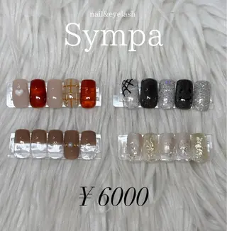 ネイル Sympa 𝓜iwako🐰ᩚのネイルデザイン