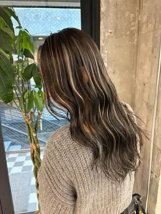 ロング カラー ♡ハイライトカラー shinri♡のヘアスタイル