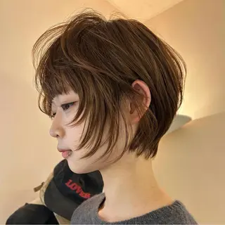 ショート カラー Hair Muse'e 大西店所属・水谷 優華のヘアスタイル