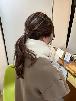 カラー ルーチェ青山店所属・ヘアセットモデル/ kotohaのヘアスタイル